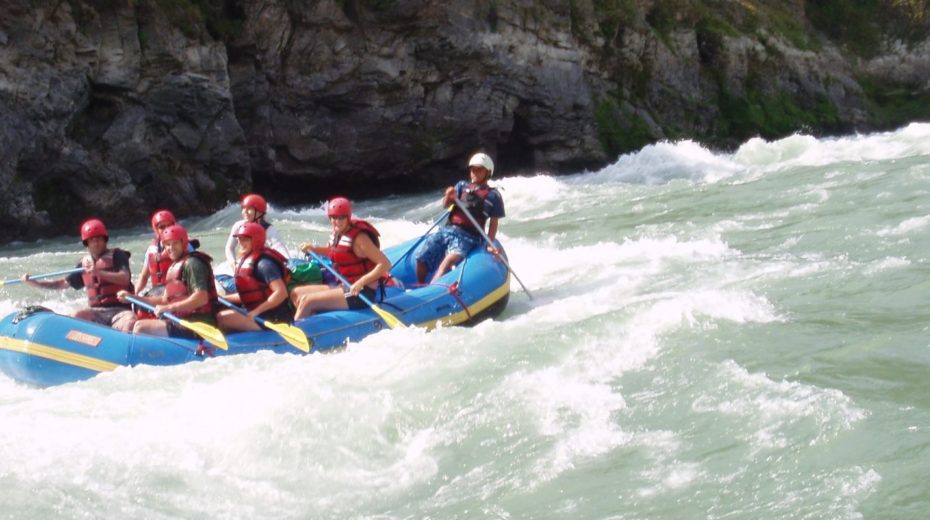 rafting