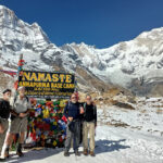 a moment captured in Annapurna Base Camp